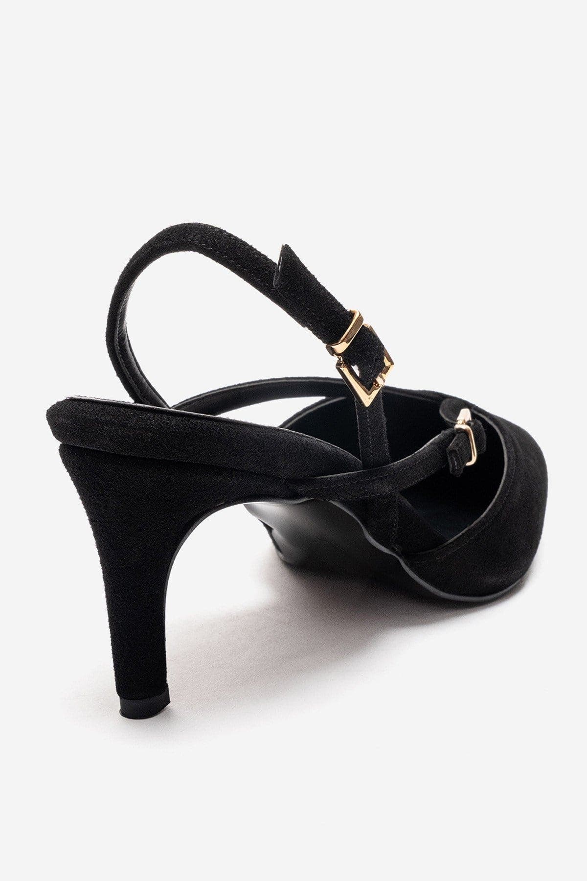 Prologue Shoes Armonia Stiletto Pump, Alternate, color, Black Suede