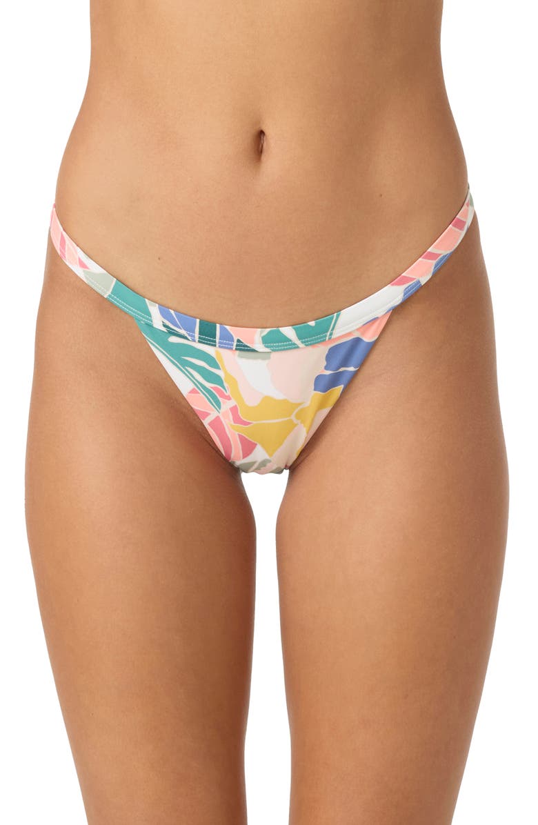 O'Neill Siren Abstract Queens Bikini Bottoms, Main, color, 