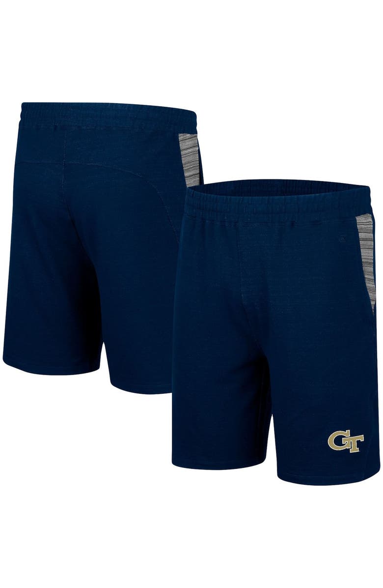 COLOSSEUM Men's Colosseum Navy Georgia Tech Yellow Jackets Wild Party Shorts, Main, color,