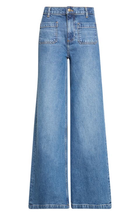 Cleo High Waist Wide Leg Jeans