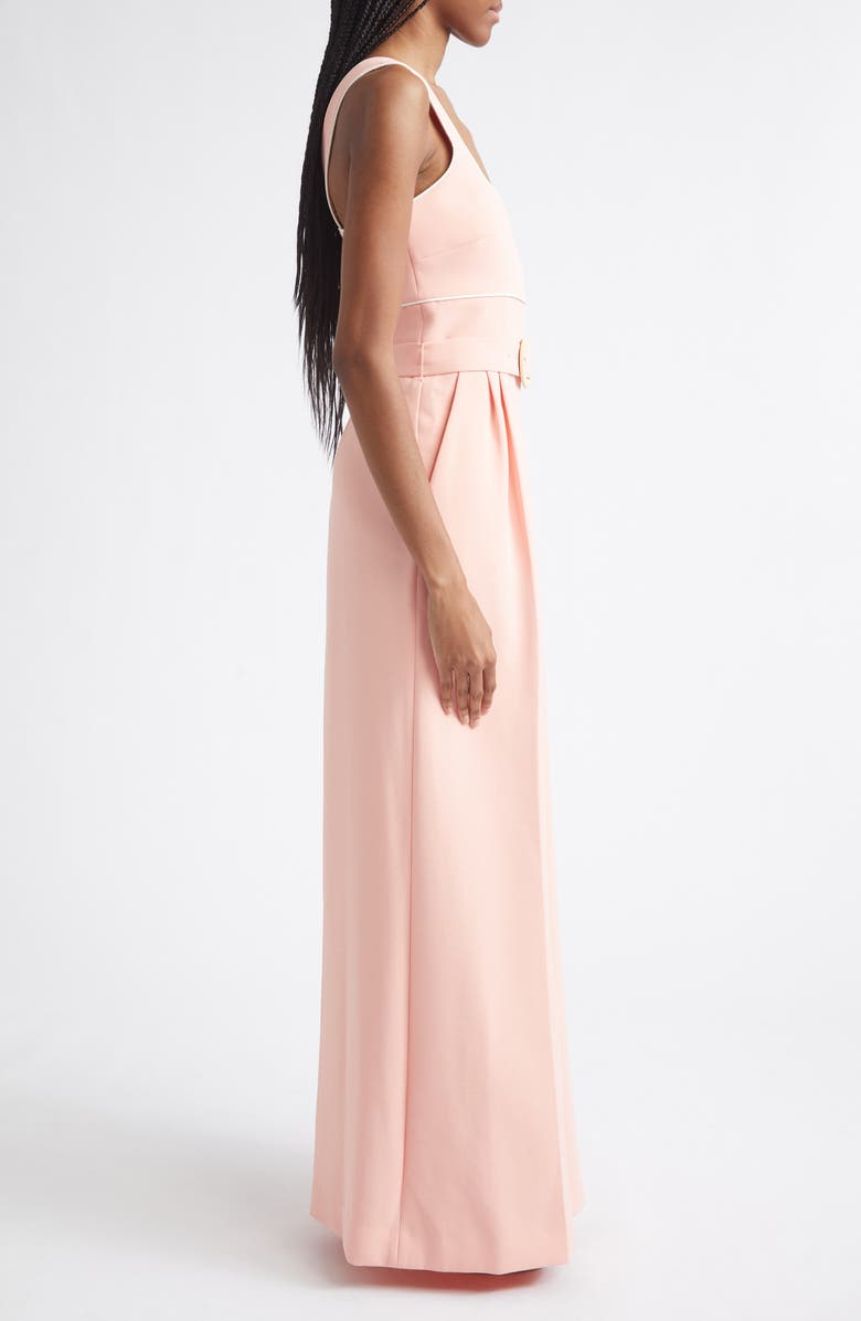 Reiss Dia Piping Detail Jumpsuit, Alternate, color, Pink