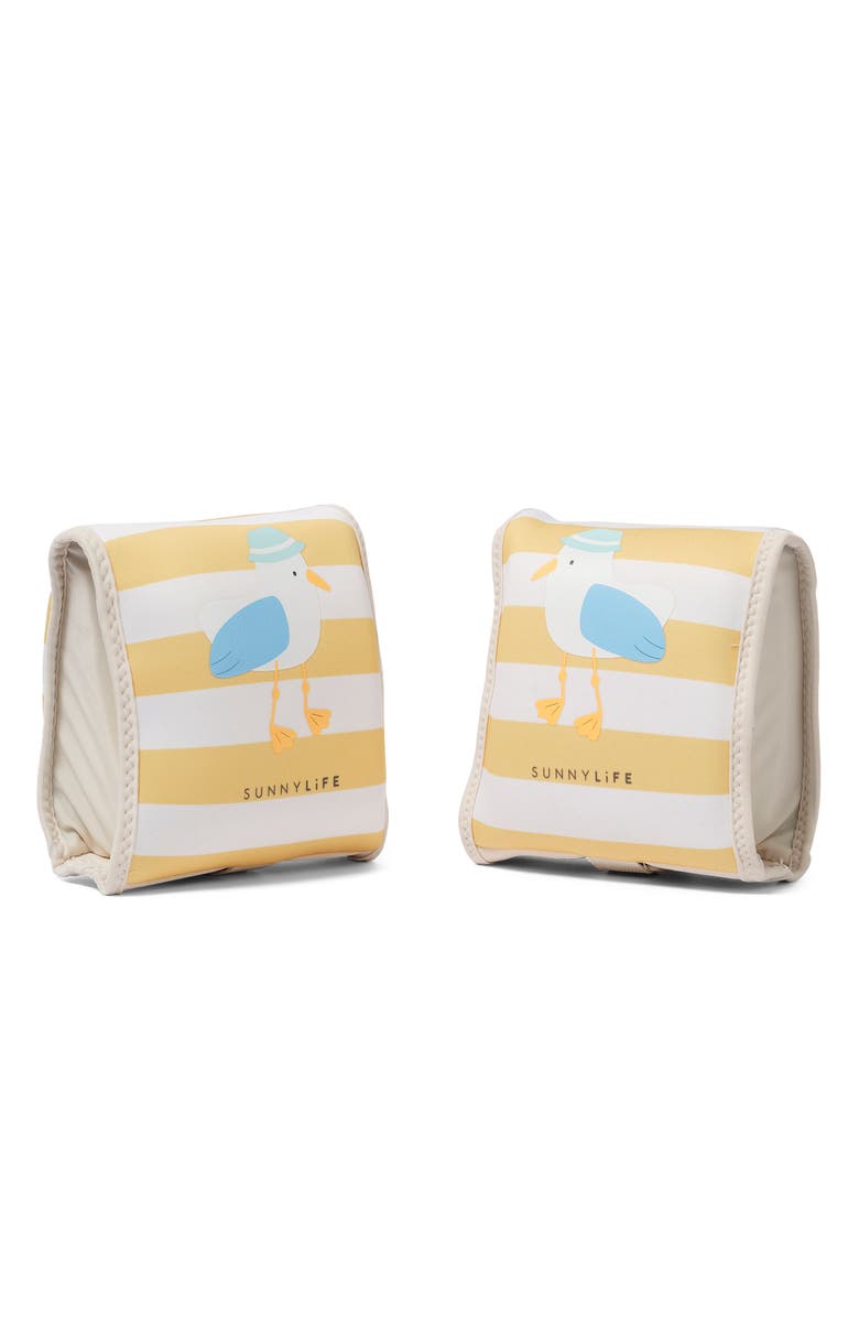 Sunnylife Kids' Print Floaties, Alternate, color, Yellow