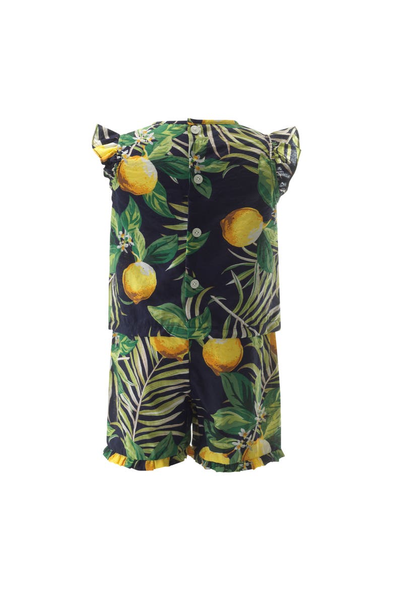 Lemon Ruffle Set, Alternate, color, Navy