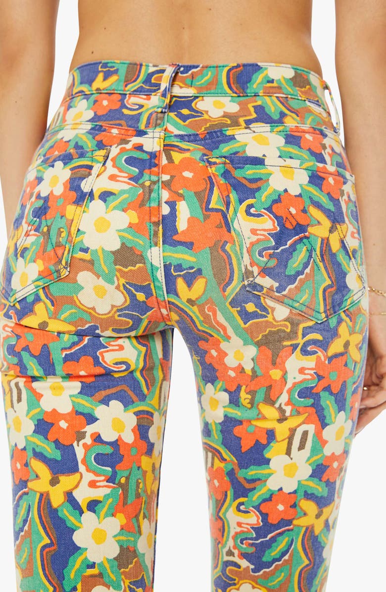 MOTHER The Insider Flood Straight Leg Jeans, Alternate, color,