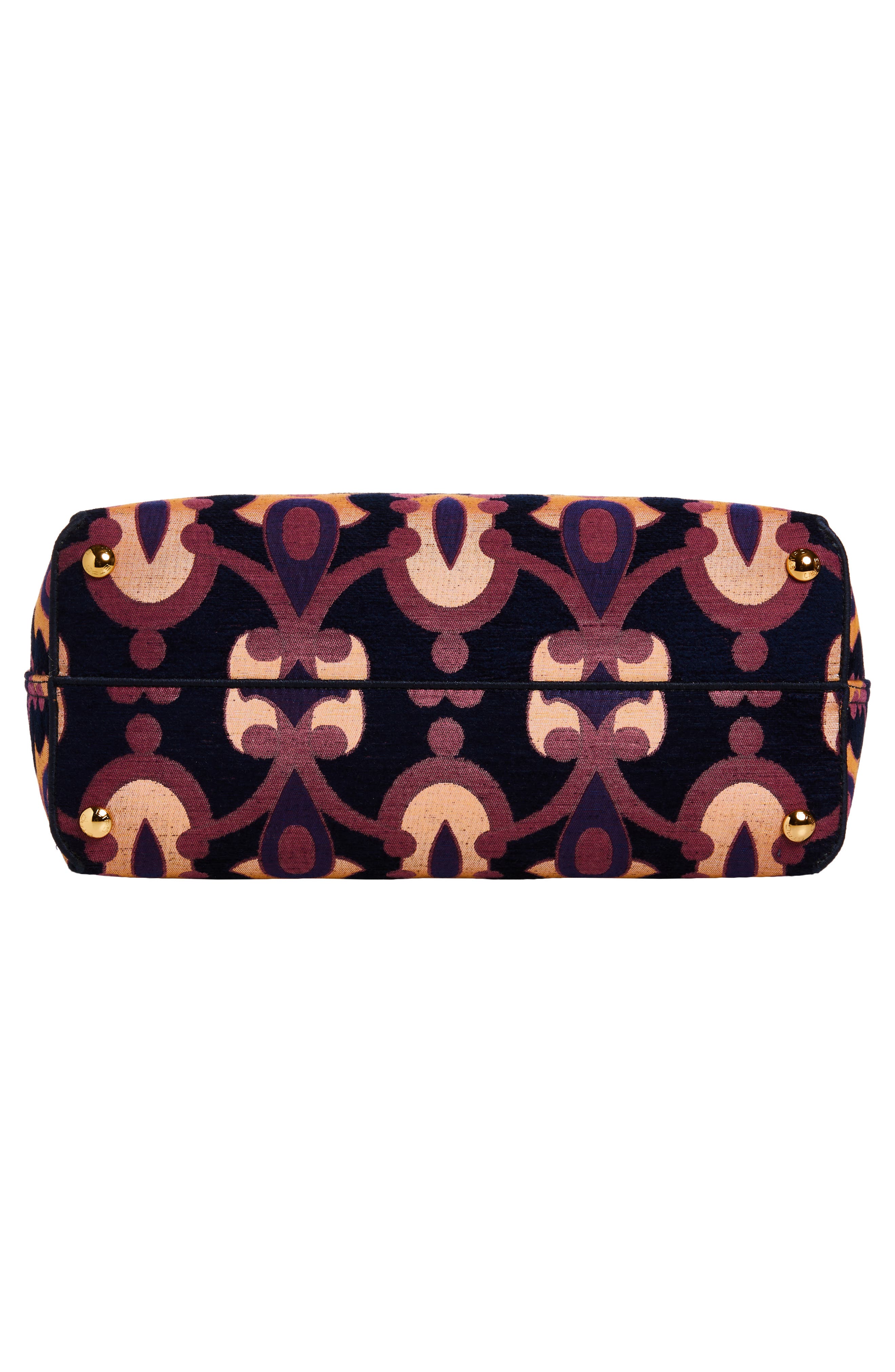 Etro Medium Essential Jacquard Shopper, Alternate, color, 