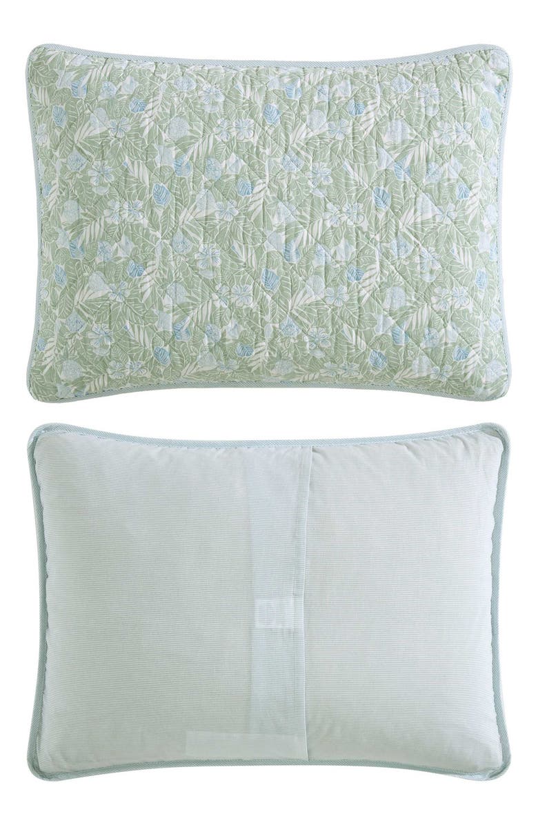 Tommy Bahama Pineapple Bloom Reversible Quilt & Sham Set, Alternate, color, 