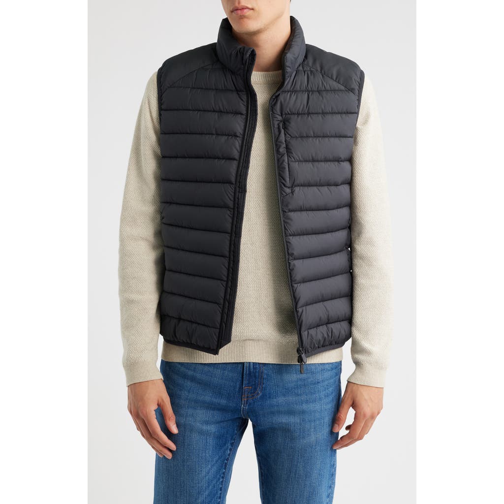 Save The Duck Ari Water Resistant Puffer Vest In Black
