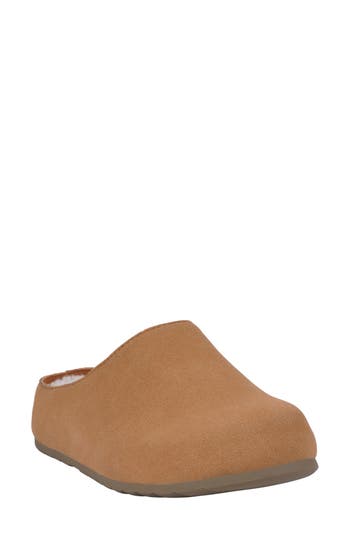 Gc Shoes Pax Faux Fur Lined Clog In Animal Print