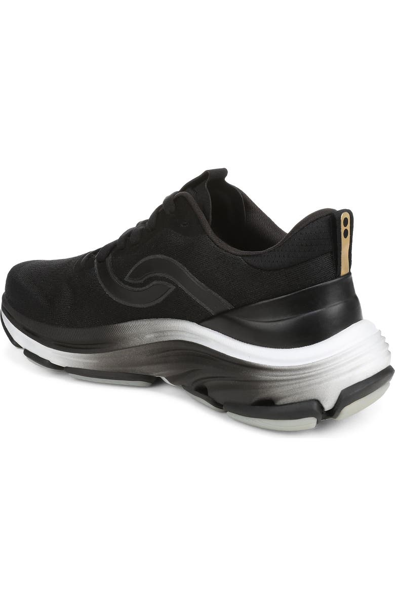 Rykä Dedicate Xtra LX Walking Sneaker, Alternate, color, Black
