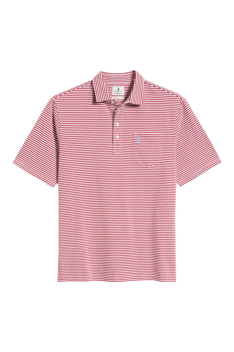 Jacks Stripe Hangin' Out Pocket Polo, Alternate, color, BRONCO
