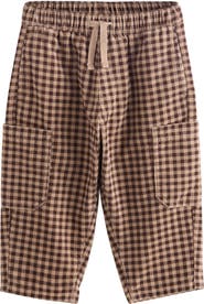 NEXT Kids' Gingham Corduroy Cargo Pants