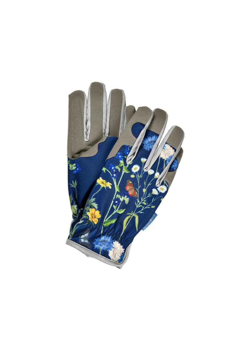 British Meadow Garden Gloves, Alternate, color, Blue