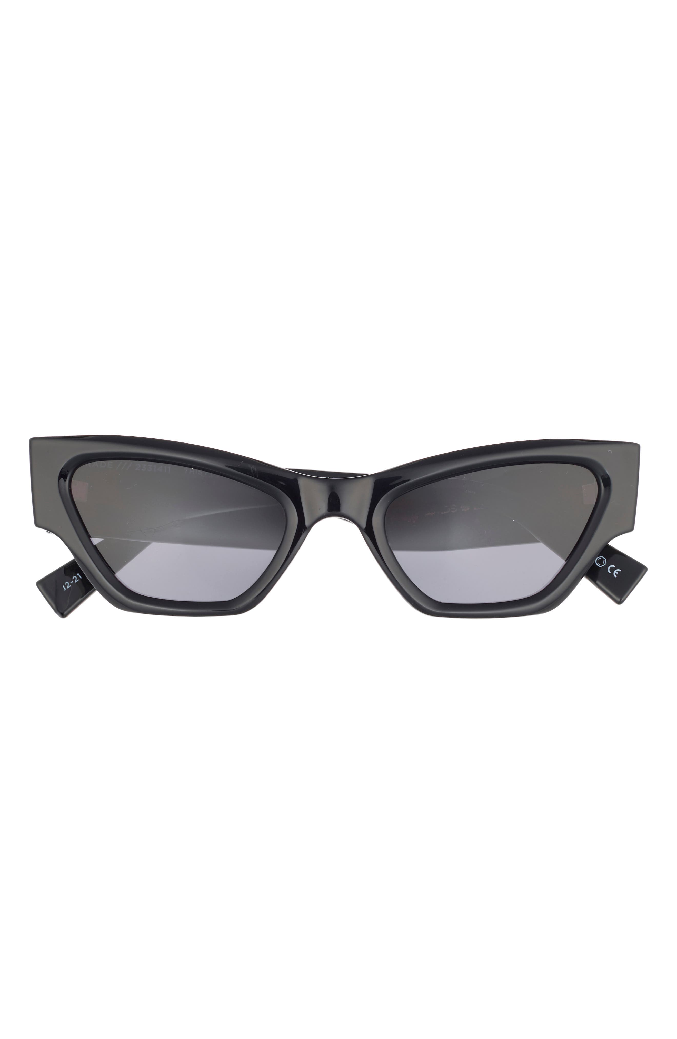 Le Specs Charade 52mm Cat Eye Sunglasses