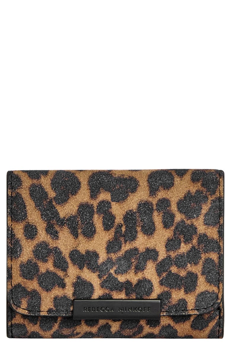 Rebecca Minkoff Insider Compact Leather Wallet, Main, color, 