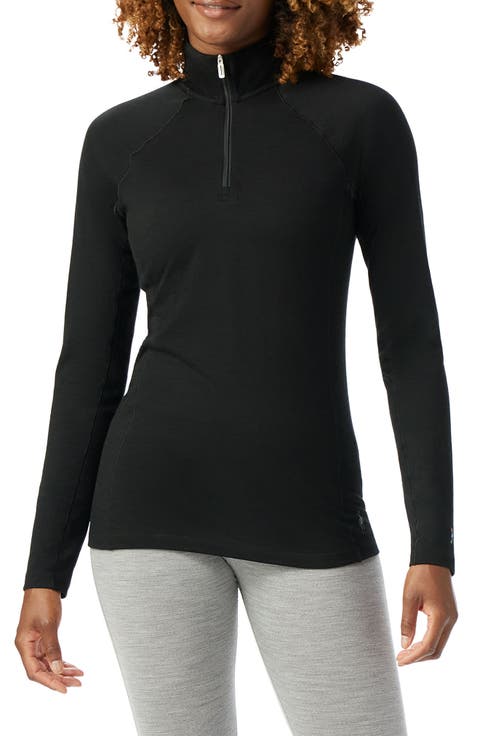 Merino Wool Blend Quarter-Zip