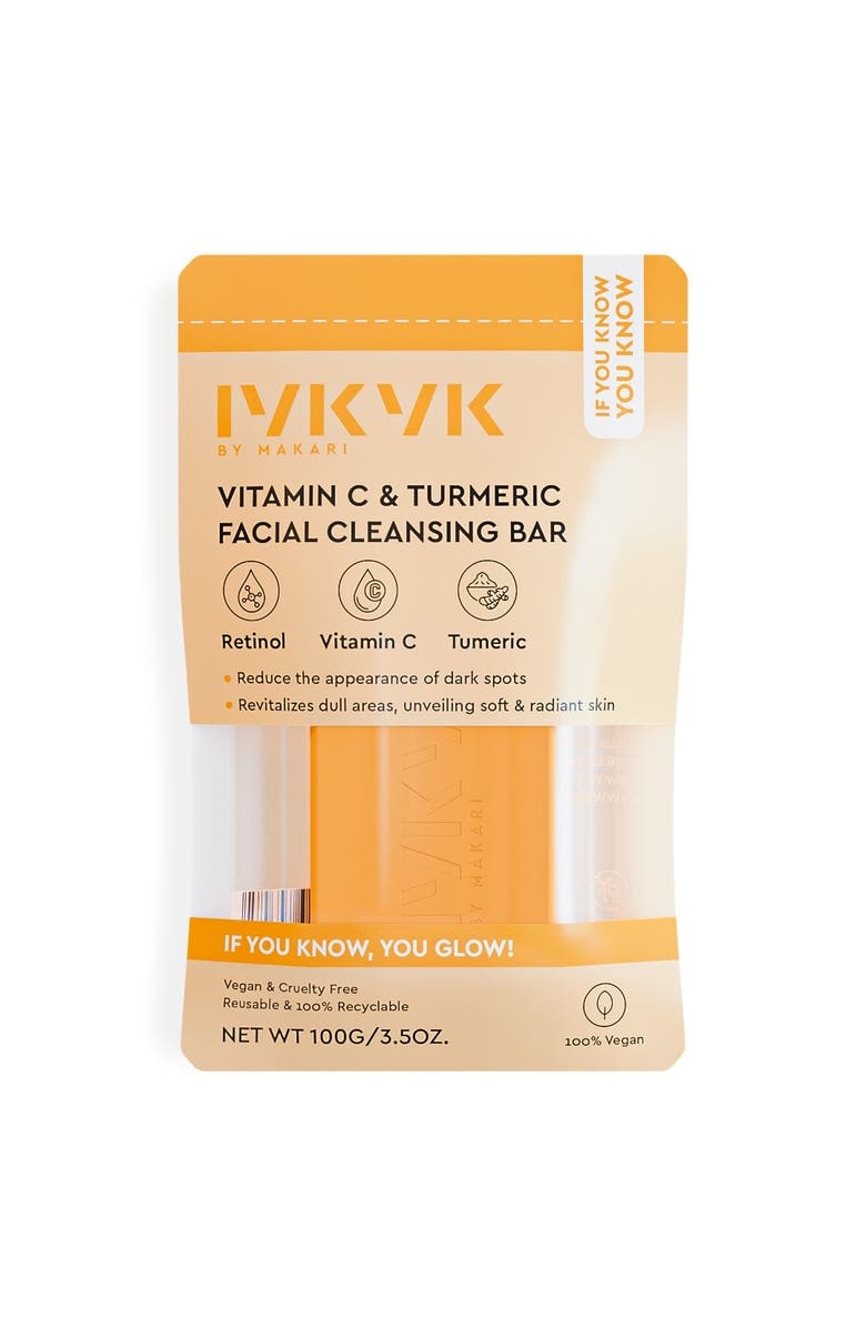 Makari de Suisse Vitamin C & Turmeric Facial Cleaning Bar, Main, color, NO COLOR