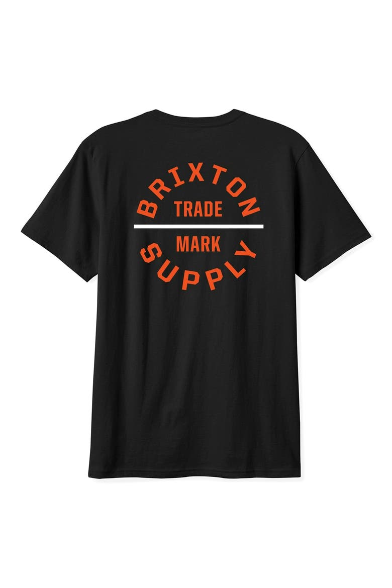 Oath V Cotton Graphic T-Shirt, Alternate, color, BLACK/ CLASSIC ORANGE/ WHITE