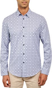 Brooklyn Brigade Stockton Square Geo Long Sleeve Shirt