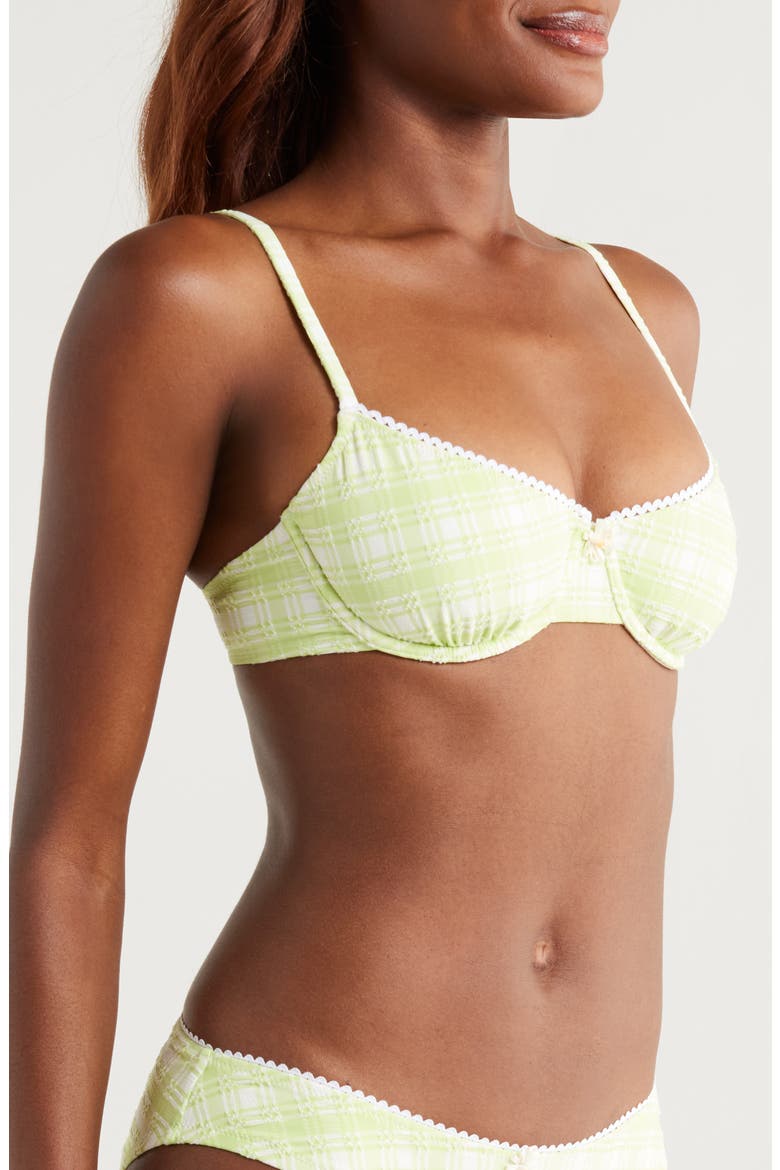 The Daphne Matcha Underwire Bikini Top, Alternate, color, MATCHA