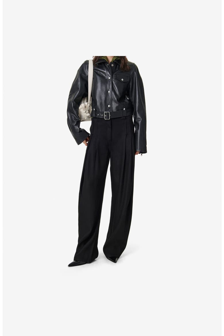 The Flowy Pant, Main, color, RINSED BLACK