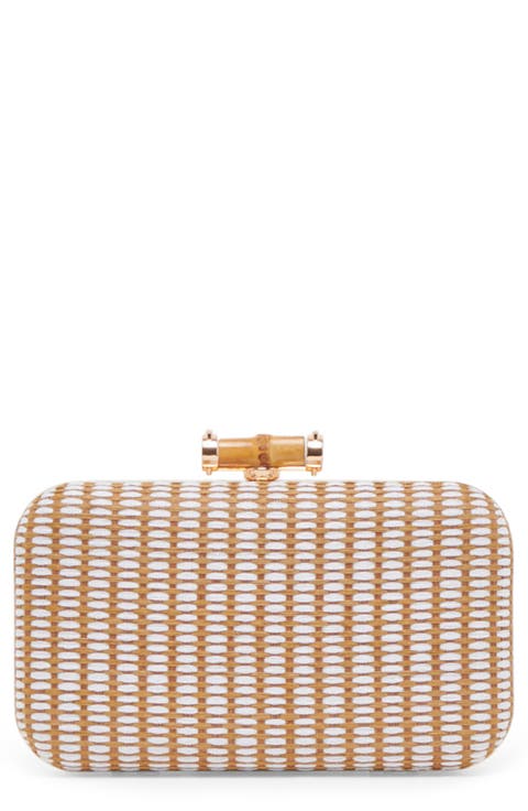 Symi Raffia Convertible Clutch
