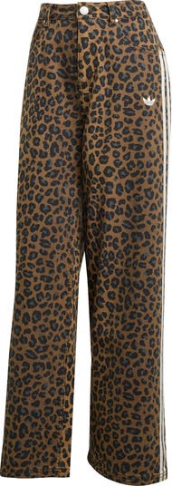 Leopard Print Loose Pants