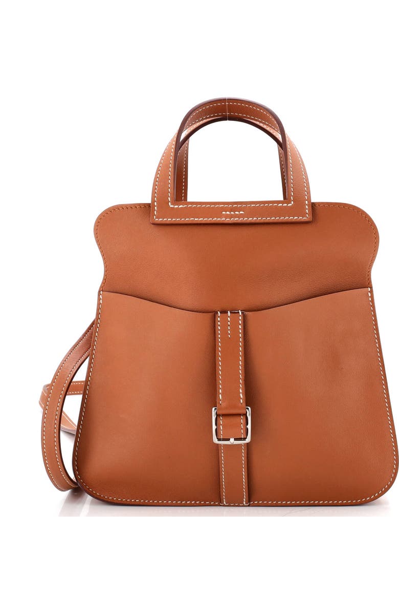 Pre-Owned Hermes Halzan Bag Swift 22, Main, color, Gold