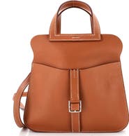 Pre-Owned Hermes Halzan Bag Swift 22