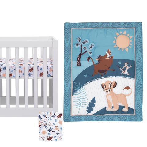 Disney Baby Lion King Adventure 3-Piece Mini Crib Bedding Set