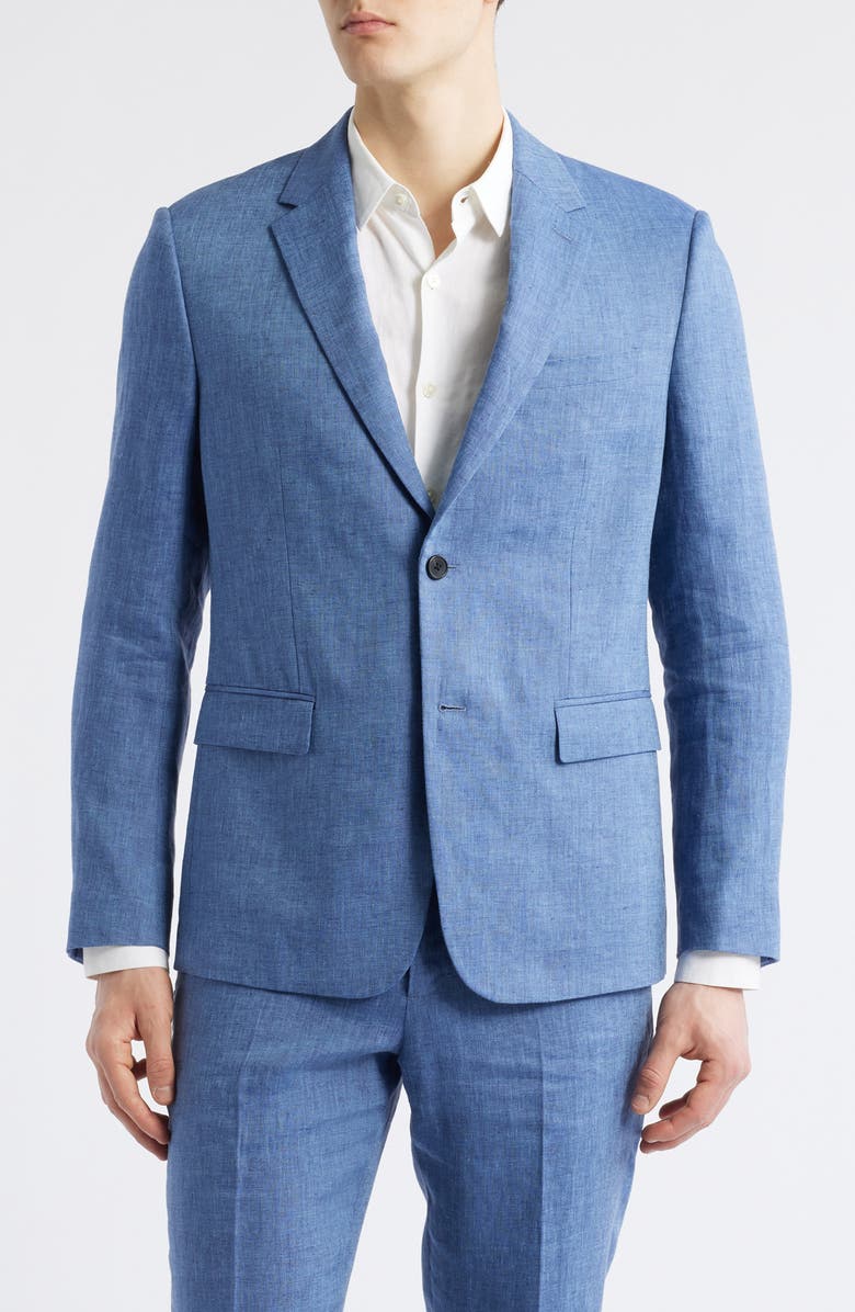 Theory Chambers Linen Blazer, Main, color, 