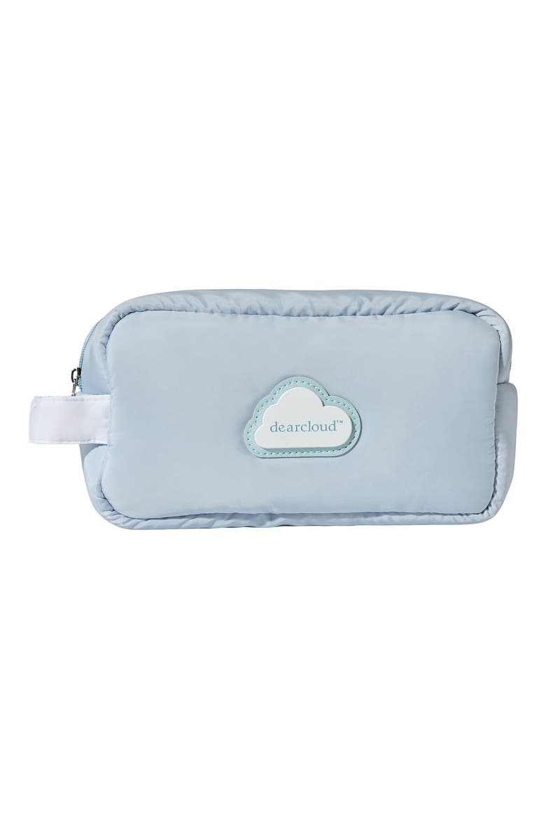 Cosmetics Bag, Main, color, PASTEL BLUE