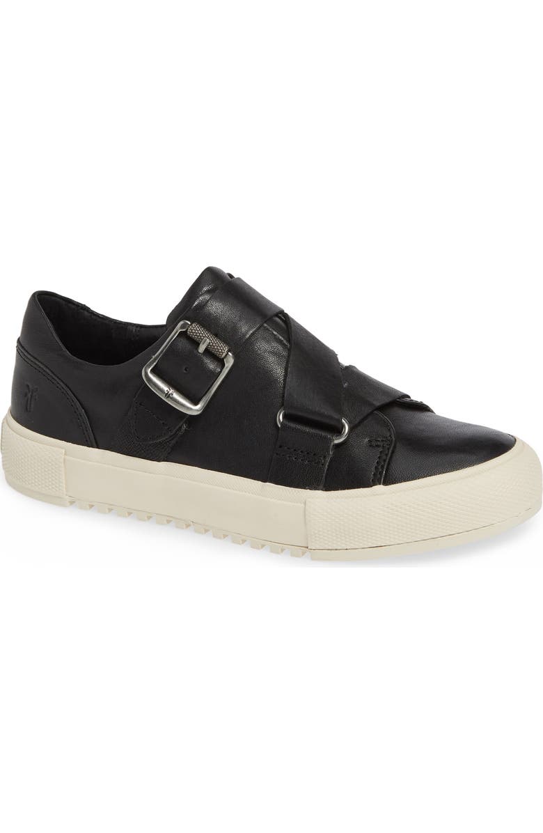 Frye Gia Moto Low Sneaker, Main, color,