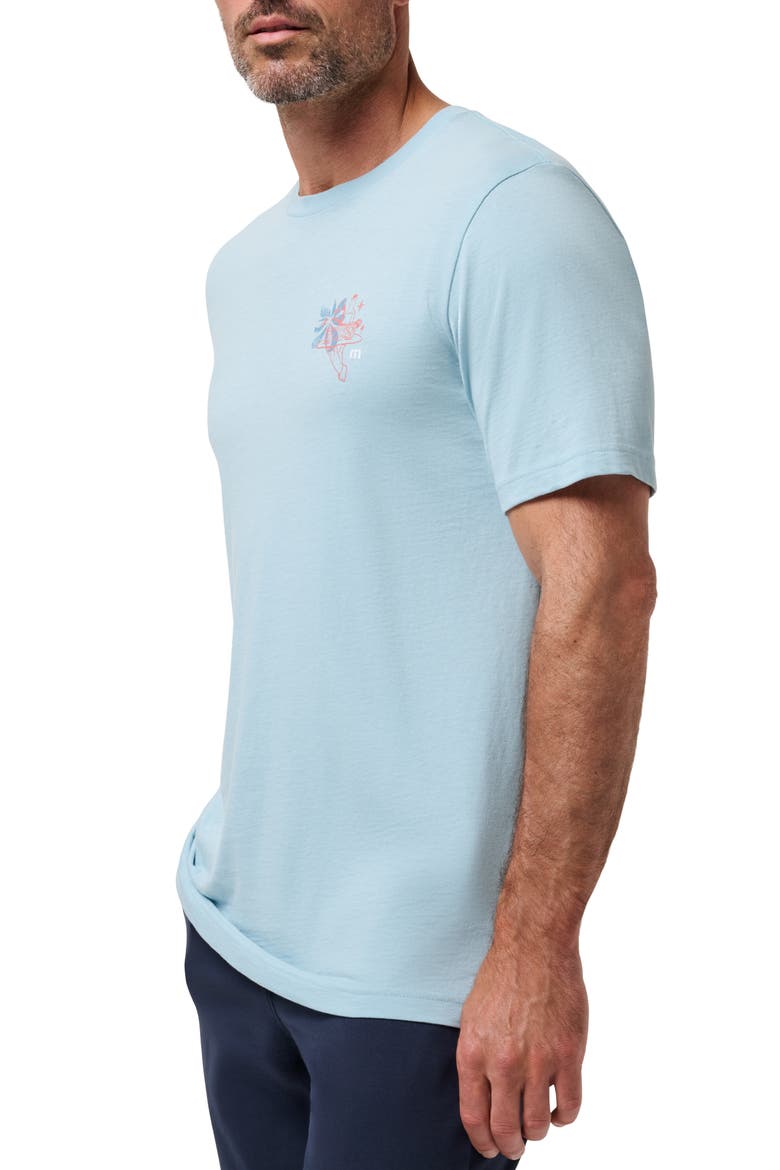 Social Call Graphic T-Shirt, Alternate, color, FORGET ME NOT