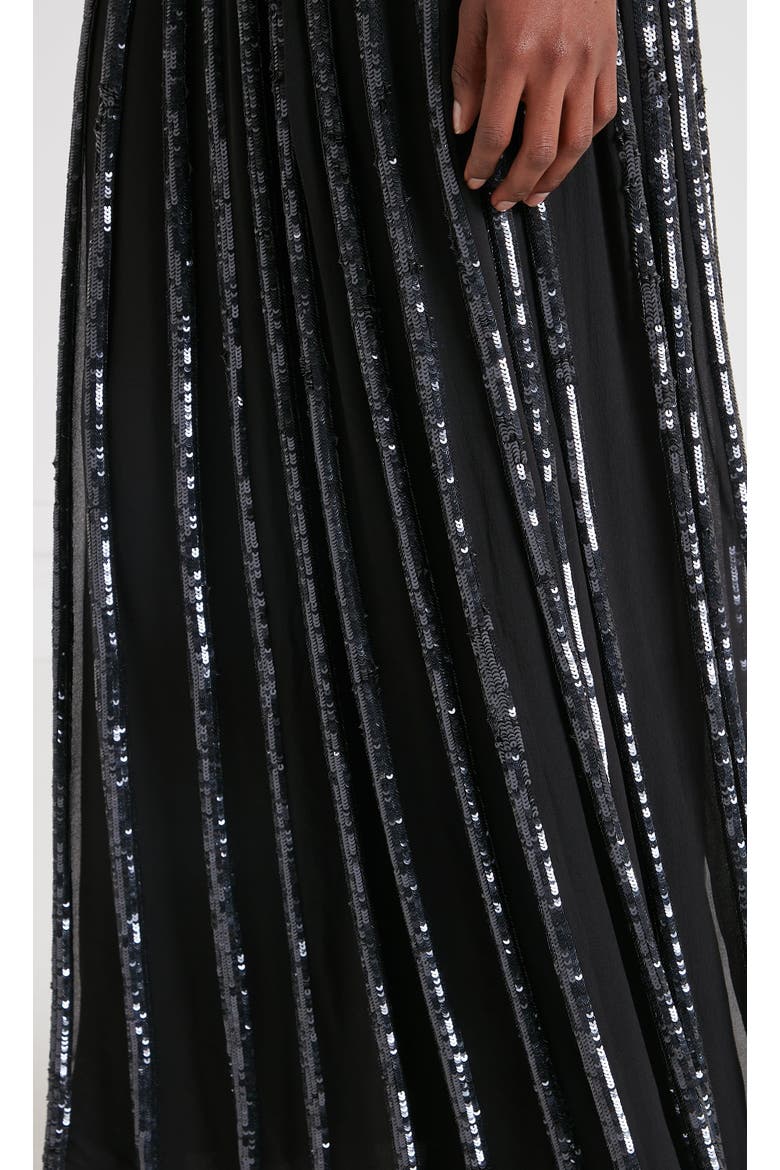 Filigree Dress, Alternate, color, Black