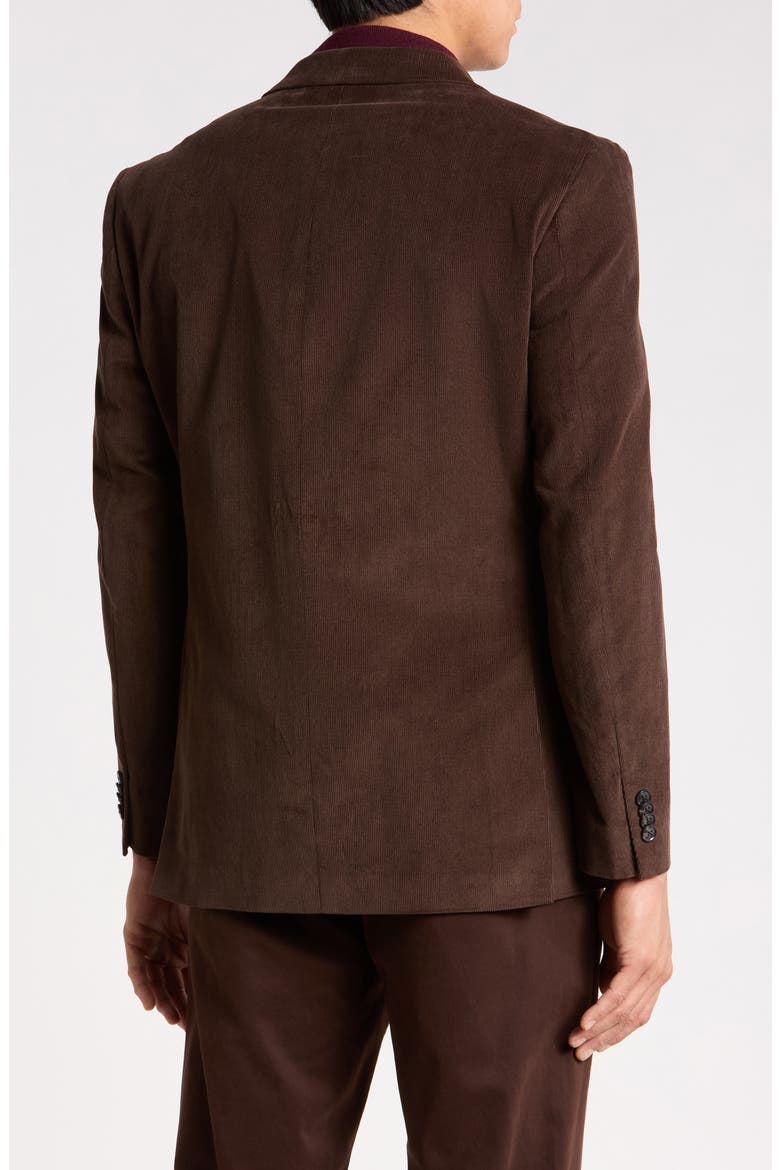 Corduroy Sport Coat, Alternate, color, BROWN CORDUROY