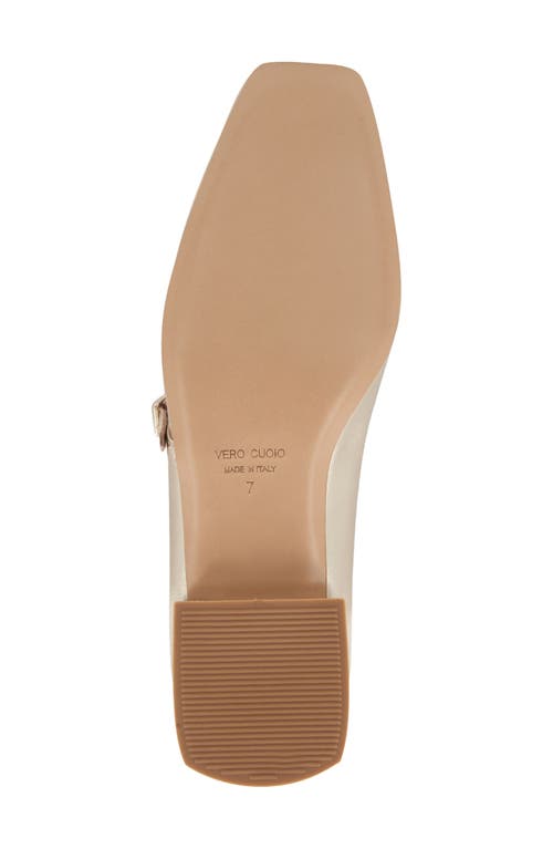 Bruno Magli Lucia Mary Jane Flat In Gold Metallic