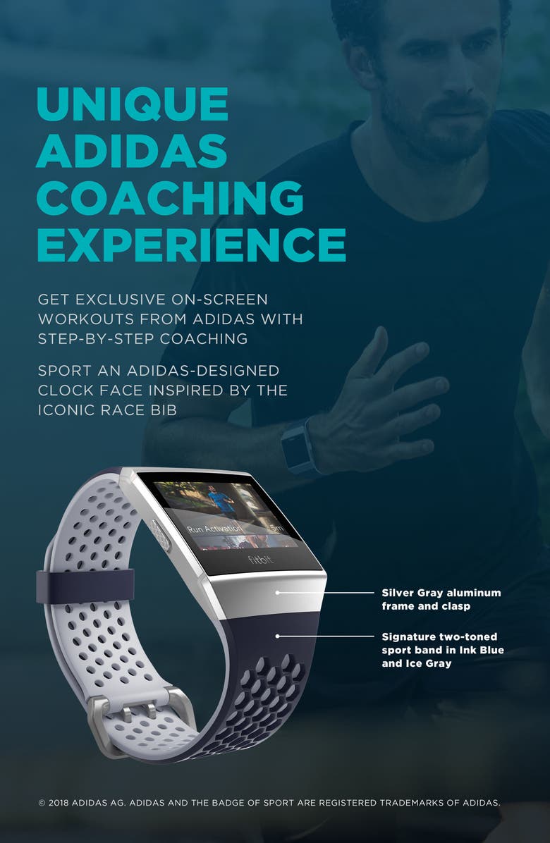 Fitbit x adidas Ionic Watch, Alternate, color,