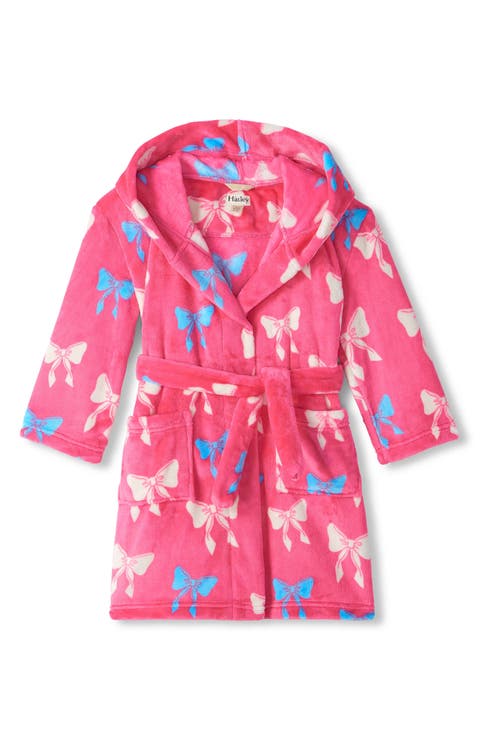 Kids' Big Bows Fleece Robe