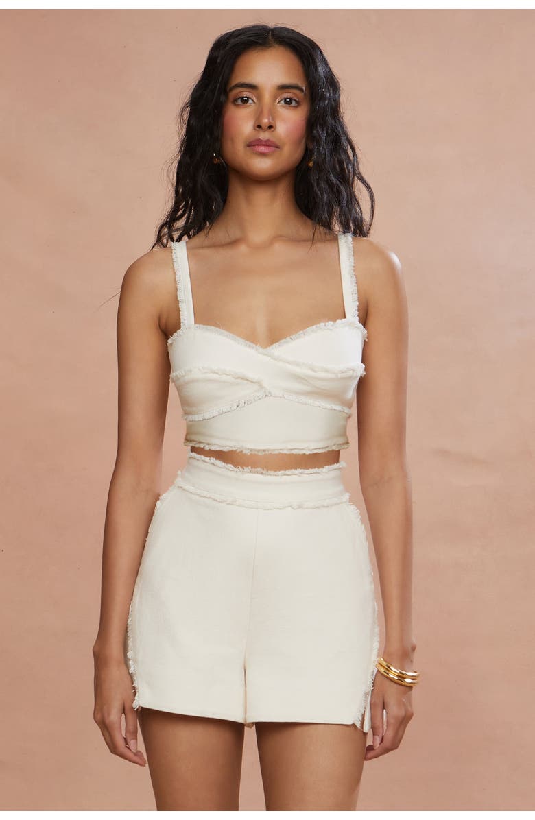 AMUR Trinity Bra Top, Alternate, color, Sea Salt