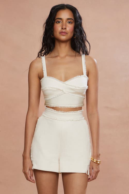 Amur Trinity Bra Top In White