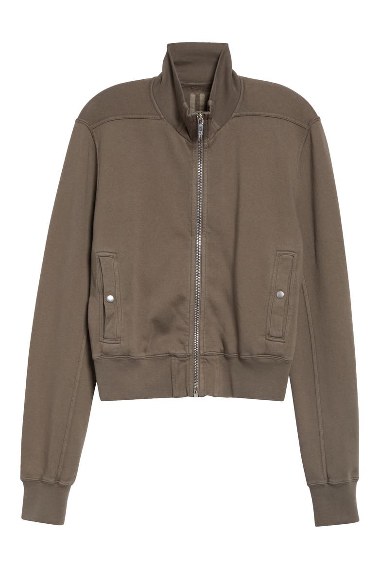 Cotton Jersey Track Jacket, Main, color, DUST