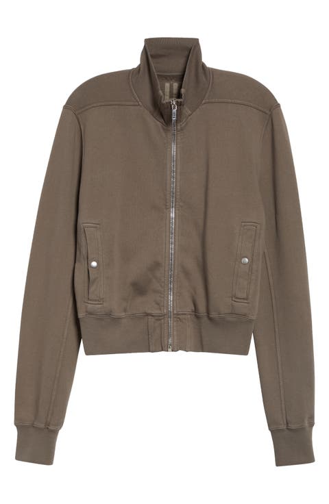Cotton Jersey Track Jacket