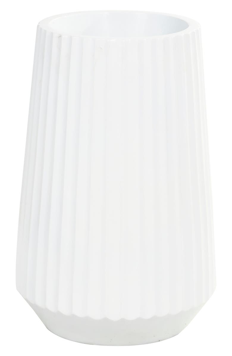 VIVIAN LUNE HOME Resin Vase, Main, color, 