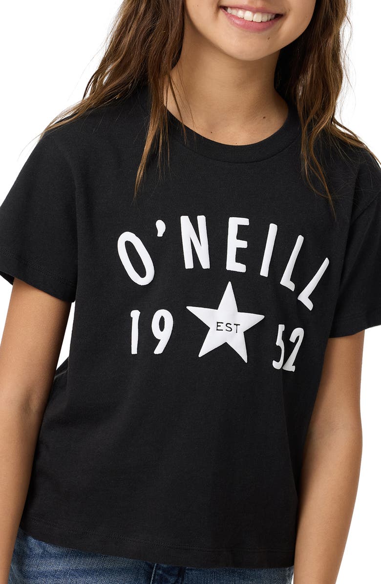O'Neill Kids' Starry Willa Skimmer Graphic T-Shirt, Alternate, color, 
