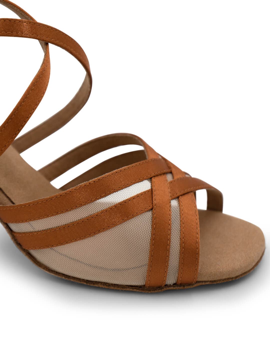 Paola 2.5 inch Ballroom Shoe, Alternate, color, open brown