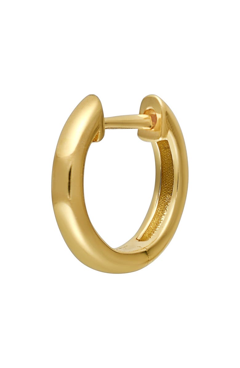 Bony Levy Men's Single 14K Gold Hoop Earring, Main, color, 