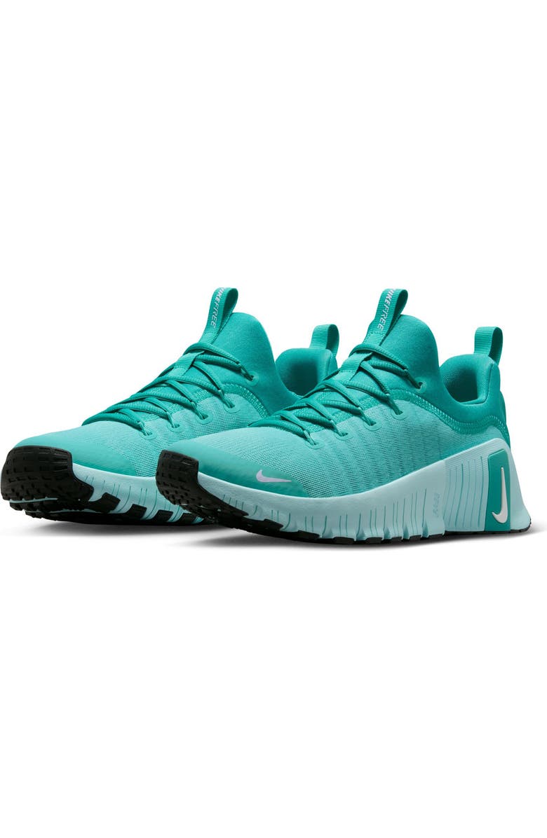 Nike Free Metcon 6 Training Shoe, Main, color, Turquoise/ White/ Teal
