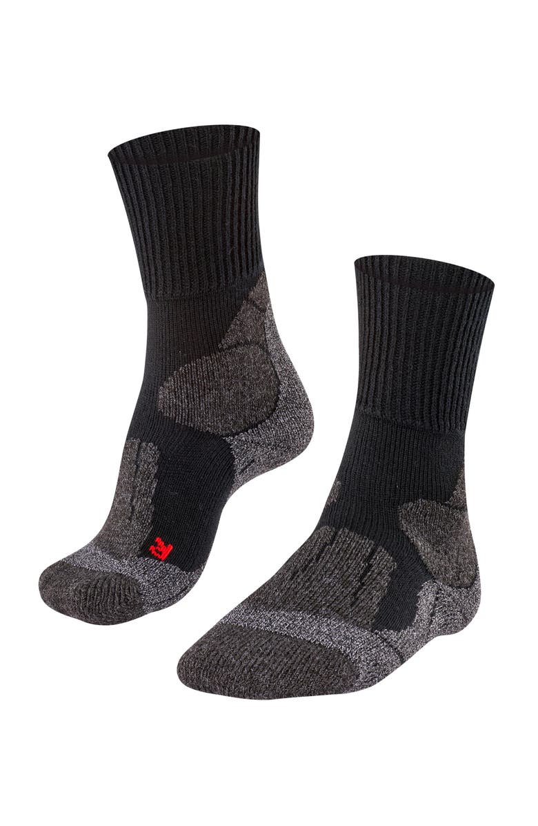 Falke TK1 Adventure Hiking Socks, Main, color, Black-Mix
