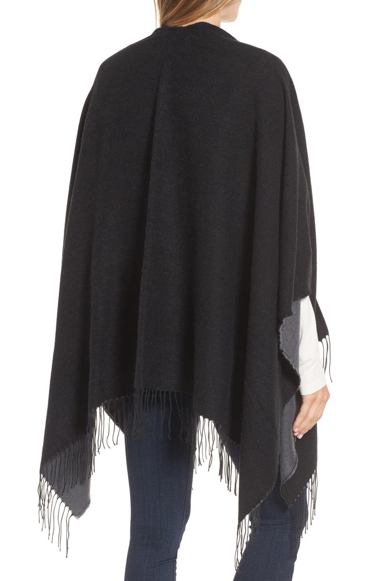 Nordstrom Halogen<sup>®</sup> Reversible Ruana, Alternate, color,