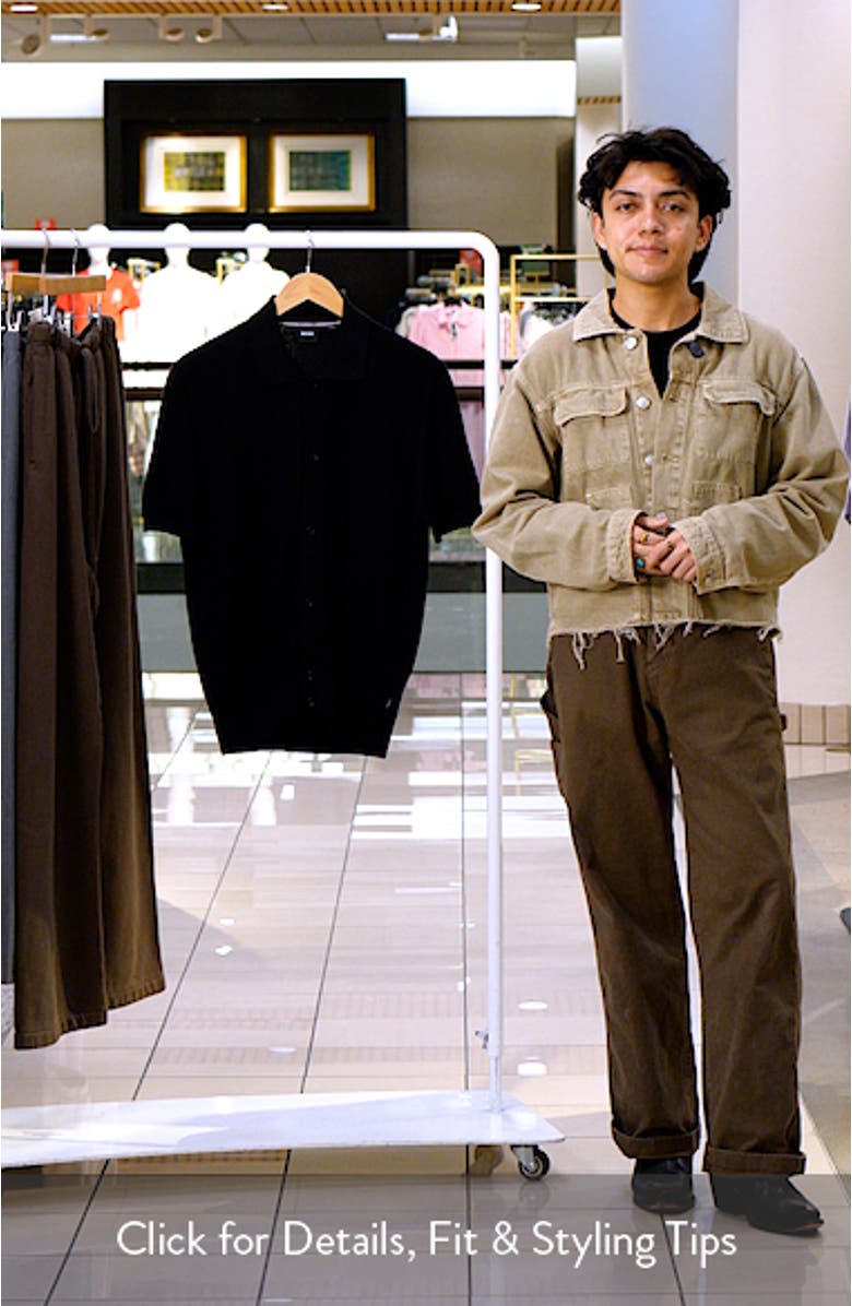 Iseppo Short Sleeve Cardigan, sales video thumbnail